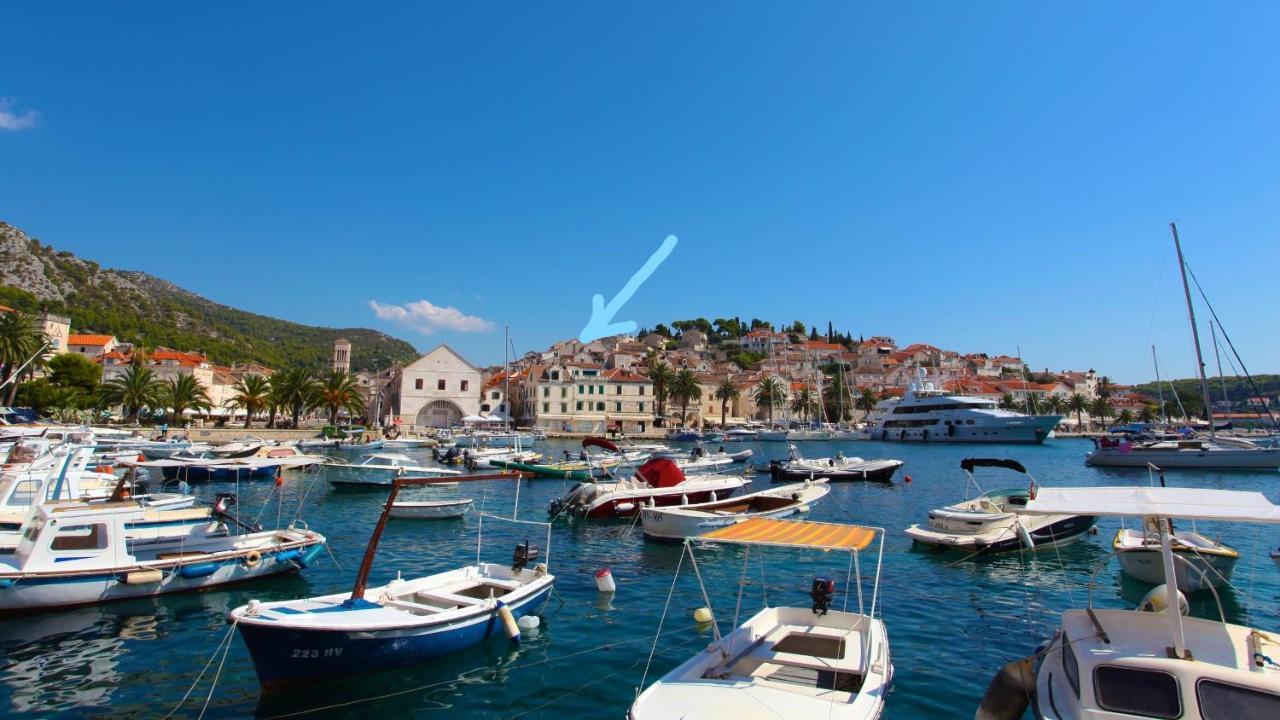 Villa Penthouse In Old Dalmatian House - Flybridge Hvar Town Exterior foto